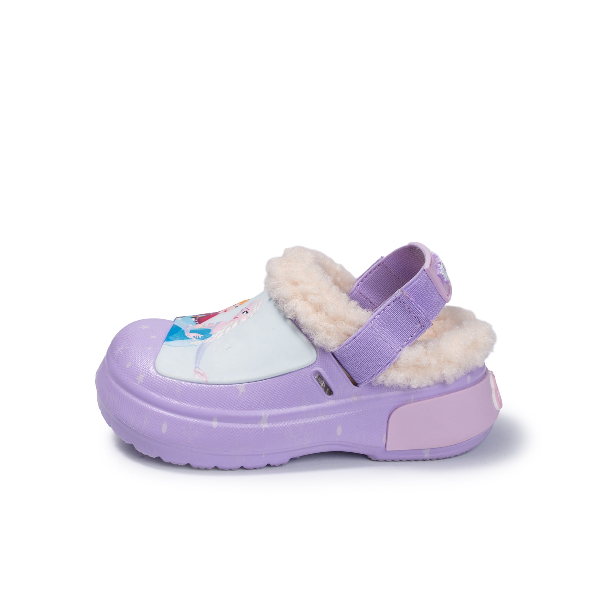 Frozen Toddler Faux Fur Lined Clogs
