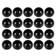 thumbnail image 3 of Uxcell M6 Rosca hembra 30mm Diámetro Perilla de bola de plástico negra 20 piezas, 3 of 5