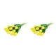 thumbnail image 4 of Injueey 10X Artificial PU Real Touch Fake Florals Bouquet Flores Boda Interior Vivid Home Garden Party Adornos Amarillo Amarillo 2Conjunto, 4 of 6
