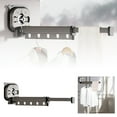 thumbnail image 1 of Space : Balcony Folding Drying Rack & Stylish Solution for Efficient Laundry Drying!, 1 of 5