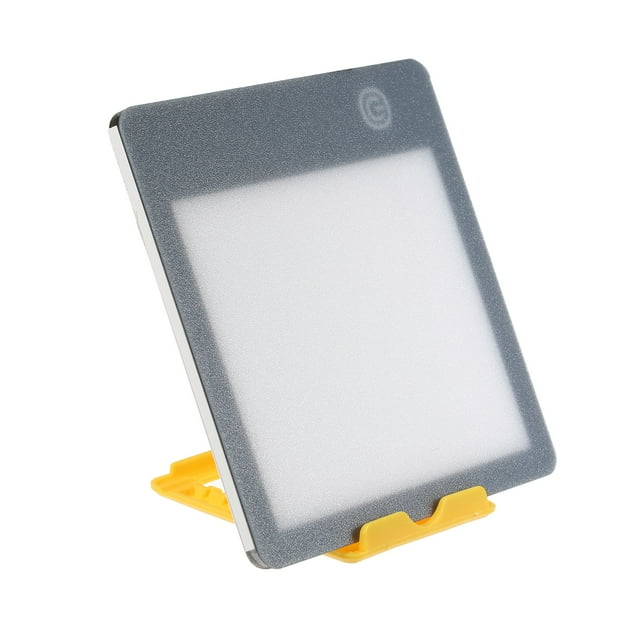 moobody Lampe Portable à Énergie Énergétique Sans Fil 10000 Lux LED Lampe Lumineuse avec Coussin de Suivi 3 Niveaux de Luminosité Réglable avec Support Lampe de Table Naturelle pour Maison Bureau