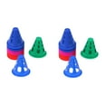 thumbnail image 4 of Raindrops 50 PCS  Multi-purpose Windproof Thickened Plastic Cones for Soccer Roller Skating Physical Sports Training, 4 of 8