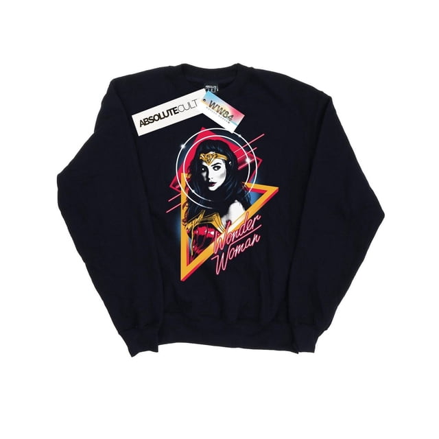 DC Comics Homme Sweat-Shirt Triangle Femme 84 Diana 80S