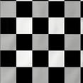 thumbnail image 6 of HAOXIT Black and White Checkered Round Tablecloth, Table Cover,Waterproof Wrinkle and Stain Resistant Washable Polyester Table Cloth for Kitchen Dining Room Holiday Party, 54-58, 6 of 8