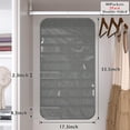 thumbnail image 2 of HOMEIORA 1 Pack Hanging Jewelry Organizer for Closet with Swiveling Hanger, 80 Clear Pockets Jewelry Organizer Hanging for Jewelries, Earrings, Accessories, Gray, 2 of 6