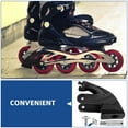 thumbnail image 2 of 2 Ensembles de Dispositifs de Frein à Roulettes Patins à Roulettes Arrêts de Frein à Roulettes Blocs de Remplacement Patins en Ligne Universels Arrêts de Frein à Roulettes, 2 of 5