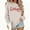 Beige, variant on AuroraX Crewneck Long Sleeve Tops for Women,Graphic Beige Long Sleeve Oversized Sweatshirt for Women Holiday Cotton Valentines Pullover