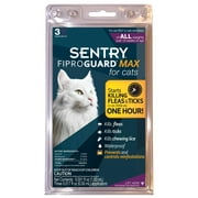 Sergeants Pet 2444 Sentry Fiproguard Max For Cats
