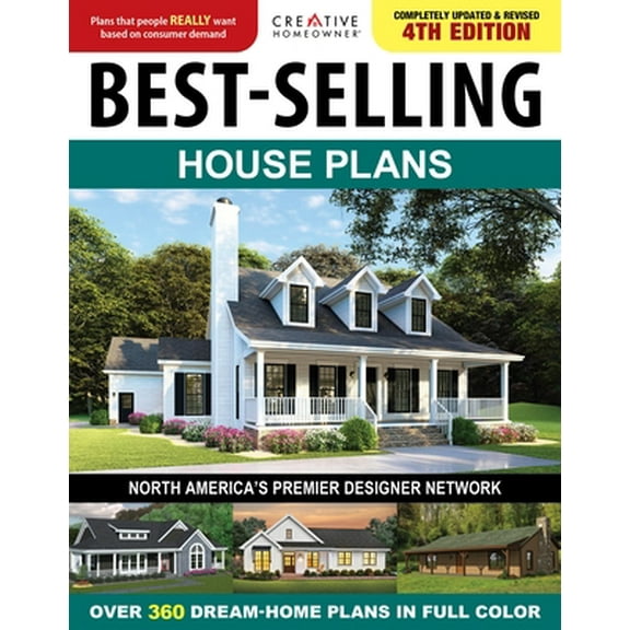 Pre-Owned Best-Selling House Plans, 4th Edition: Over 360 Dream-Home Plans in Full Color (Paperback) 1580115667 9781580115667