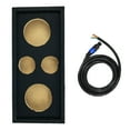 thumbnail image 1 of Q Power Car Audio Subwoofer Enclosure Box for 10 Inch Mids and 3 Inch Tweeters, 1 of 7