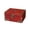 Red, variant on Gumesh Vintage Wooden Storage Trunk with Antique Finish, Decorative Wooden Boxes with Metal Embellishments, Nesting Treasure Chest for Home Decor, Jewelry, Keepsakes, Gifts,Blue