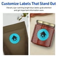 thumbnail image 4 of Avery Printable Round Labels, Bright Blue, 1.5" Diameter, 400ct, 4 of 11