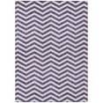 thumbnail image 2 of Addison Rugs Chantille Indoor/Outdoor Transitional Chevron Purple Washable Rectangle Rug, 9' x 12', 2 of 6