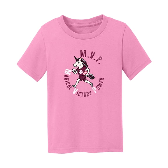 Toddler Chad & Jake Pink Texas A&M Aggies Unicorn T-Shirt