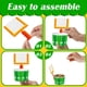 thumbnail image 3 of Juego de bolos de fútbol Suclain, 50 unidades, con tarjetas de gol y pegatinas, 3 of 7