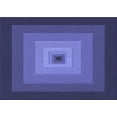 thumbnail image 1 of Ahgly Company Machine Washable Indoor Rectangle Transitional Light Slate Blue Area Rugs, 2' x 4', 1 of 7