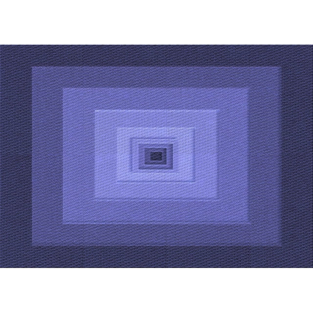 Ahgly Company Machine Washable Indoor Rectangle Transitional Light Slate Blue Area Rugs, 2' x 4'