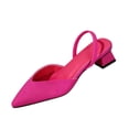 thumbnail image 2 of Willtoo Pointed Toe Mule Sandals for Women, High Heel Slippers for Office, Spring Casual Sandal, 2 of 6