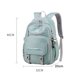 thumbnail image 3 of Mochilas para niñas Mochila impermeable Simple Asa superior Durable Portátil Mochila informal Mochilas para viajes de senderismo Compras de negocios Azul Sunnimix Mochila de color sólido, 3 of 8