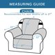 thumbnail image 2 of Funda de silla H.VERSAILTEX reversible repelente al agua para mascotas, 2 of 6