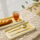 thumbnail image 4 of Bandeja de té para postres con imitación de madera, gruesa, para tazas de té, tetera, bandeja para té, vajilla multiusos, bandeja para guardar juegos de té., 4 of 7