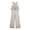 Brown, variant on Summer 2 PC Set for Women Crew Neck Cropped Tank Tops with Palazzo Pants Gingham Outfit Set for Everyday Vacation Pink XS