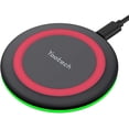 thumbnail image 3 of Cargador inalámbrico Yootech, almohadilla de carga inalámbrica rápida máxima de 10 W compatible con iPhone 15/15 Plus/15 Pro Max/14/13/SE 2022/12/11/X/8, Samsung Galaxy S22/S21/S20, para AirPods Pro 2, 3 of 4