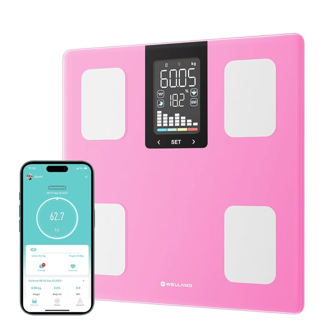 Báscula Inteligente para Grasa Corporal HAIZHIHUI FITDAYS Bluetooth 400 kg
