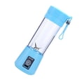 thumbnail image 3 of Máquina exprimidora eléctrica portátil 380 ml multifunción USB licuadora batidora de jugo de fruta, azul Inevent HA4689-02B, 3 of 6