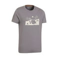 thumbnail image 2 of Mountain Warehouse Mens Camping Sketch Natural T-Shirt, 2 of 4
