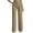 Khaki -BL12, variant on Womens Dress Pants Business Casual Wide Leg Office Work Slacks Stretchy Straight High Waisted Trousers Beige XL
