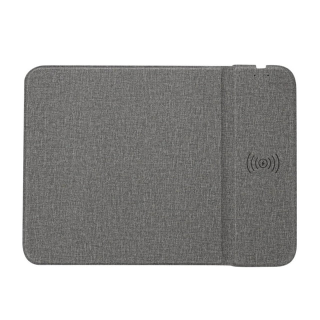 Rbaofujie Mouse Pad GamingFlat Clicker Mouse Pad With Wireless Charger, 15W Wireless Charger For All Devices Laptop Computer Mousepad With Mobile Phone Fast Charging Mouse Pad Set