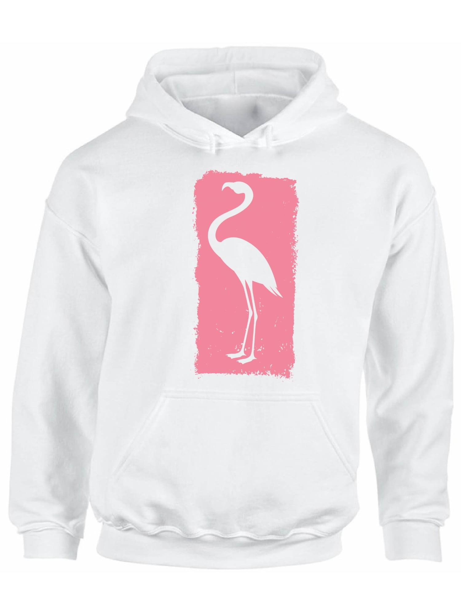 Awkward Styles - Awkward Styles Pink Flamingo Hooded Sweatshirt Pink ...
