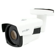 Spyclops SPY-BLTW3IP5 5.0-Megapixel Outdoor Manual Varifocal Bullet PoE IP Camera (White)