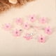 thumbnail image 5 of 20 Pcs pequeños clips de flores para el cabello de Unique Bargains, mini clips de flores para niñas, lindo pasador de flores para cabello fino, color rosa, 5 of 7