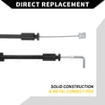 thumbnail image 4 of Reemplazo del cable Bowden de la manija de puerta exterior Unique Bargains No.8200766888 para Renault Master MK3, Nissan NV400, Vauxhall Movano B, 4 of 6