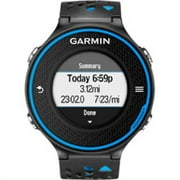 Garmin Forerunner 620 - GPS Running Watch with Premium Heart Rate Monitor - Black/Blue