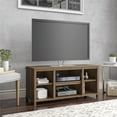 Mainstays Parsons TV Stand for TVs up to 50", Rustic Oak
