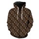 thumbnail image 1 of Sudadera con capucha y cremallera para hombre con estampado geométrico abstracto, estilo Harajuku para adolescentes, con estampado 3D, de manga larga, estilo hip hop, de gran tamaño., 1 of 6