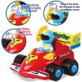 thumbnail image 2 of Mi primer coche de carreras a control remoto para niños pequeños con sonido y luz. Coche de juguete, regalo de cumpleaños para niños y niñas - Rojo, 2 of 5