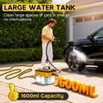 thumbnail image 2 of 10S Fast Heating Heavy Duty Steam Cleaner 7 Adjustable Levels, 1.6 Quarts Tank, Continuous Spray, Natural Deep Cleaner, Portable, 2 of 6