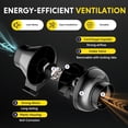 thumbnail image 3 of Ventilador de conducto en línea iPower, ventilación de 4 pulgadas y 195 CFM para hidropesía, 3 of 7