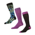thumbnail image 4 of MeMoi Asymetrical Crew 3 Pair Pack 10-13 / Black/Royal Blue, 4 of 4