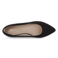 thumbnail image 4 of BURUDANI Women's Casual Pointed Toe Ballet Comfort Soft Slip On Flats Shoes, 4 of 6