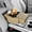 Beige, variant on 4 in 1 Car Center Console Organizer Armrest Cushion Storage Box with Cup Holder for Car Interior Storage
