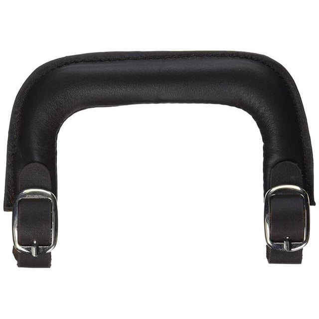 Grover CP70-U Leather Side Buckle Handle, Black