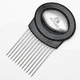 thumbnail image 2 of Cortador De Cebolla Con Jabón De Acero Inoxidable Vencort, 2 of 2