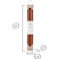 thumbnail image 3 of Northern Lights Bougies - 12 Pouces 2pk Disques - Terre Cuite - 72886, 3 of 3
