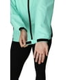 thumbnail image 5 of Frogg Toggs River Toadz Rain Jacket with Set-In Sleeves, Waterproof Rain Gear for Women, Seafoam/Gray, Size S/M, 5 of 8