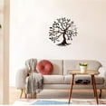 thumbnail image 6 of Sdcart Metal Tree of Life Decor, Metal Wall Decor, Tree Art Wall Decor, Metal Wall Art, Tree of Life Decor, Living Room Bedroom Indoor Outdoor Metal Wall Art Hangings (04), 6 of 6